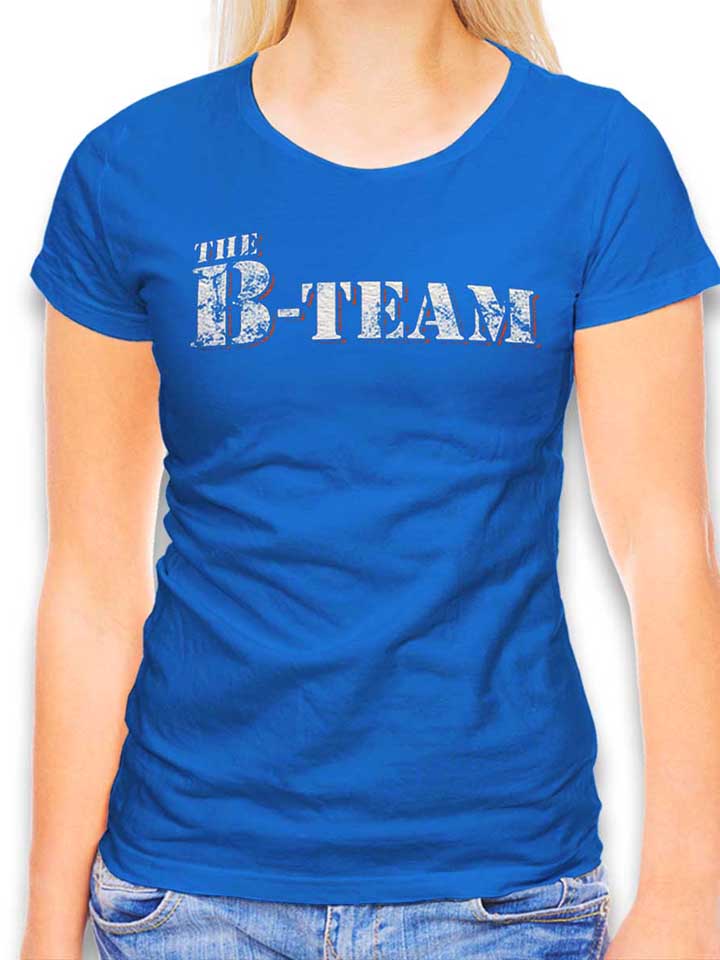 The B Team Vintage Damen T-Shirt royal L