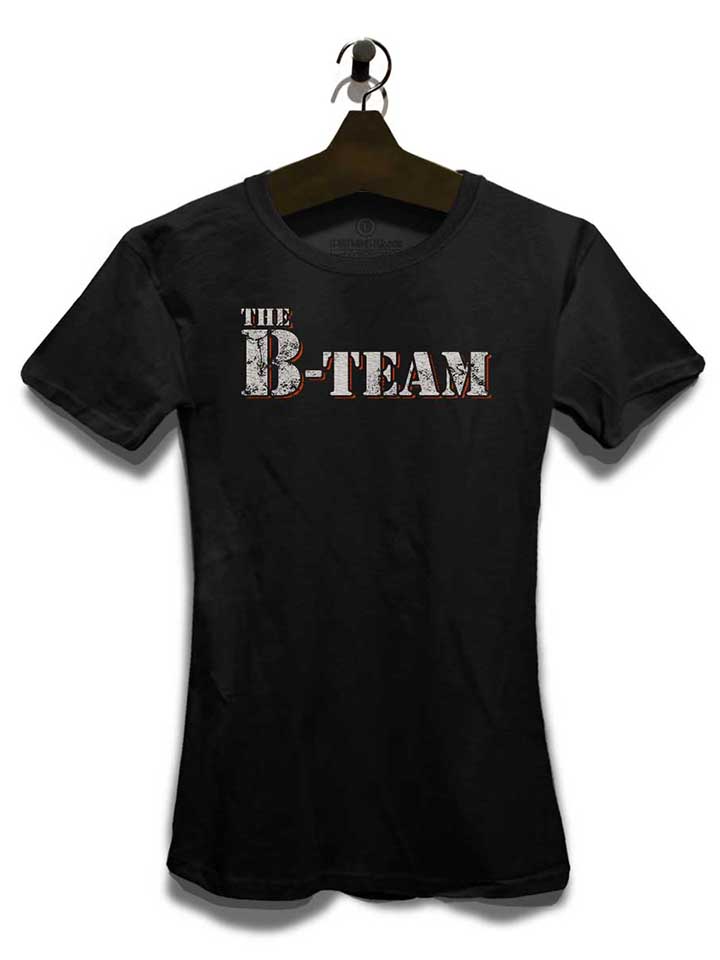 the-b-team-vintage-damen-t-shirt schwarz 3