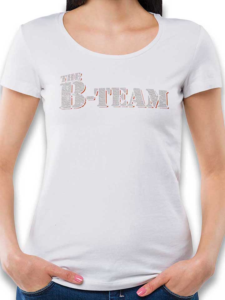 the-b-team-vintage-damen-t-shirt weiss 1