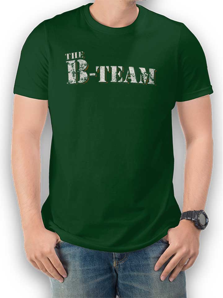 The B Team Vintage T-Shirt dunkelgruen L