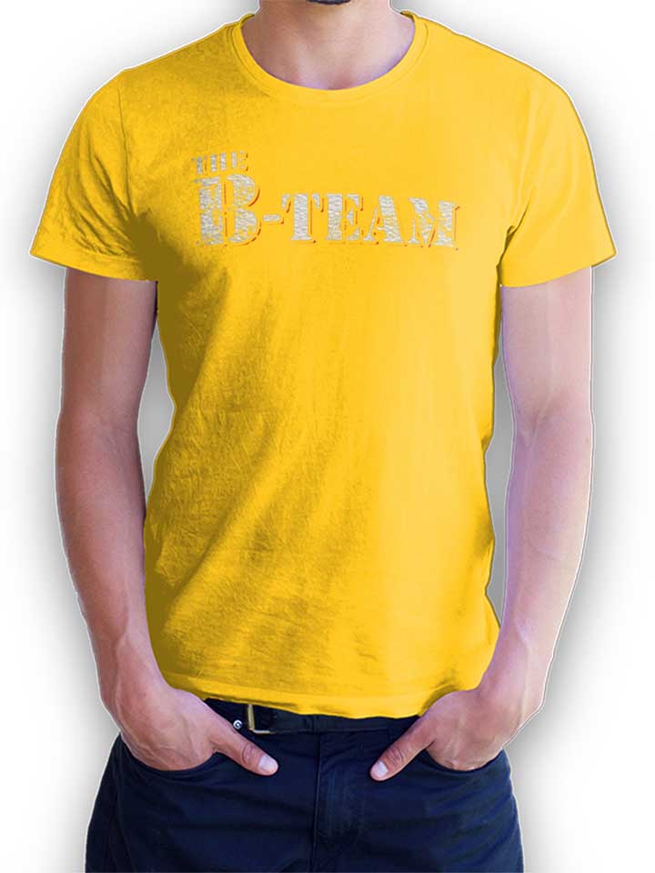 The B Team Vintage Camiseta amarillo L