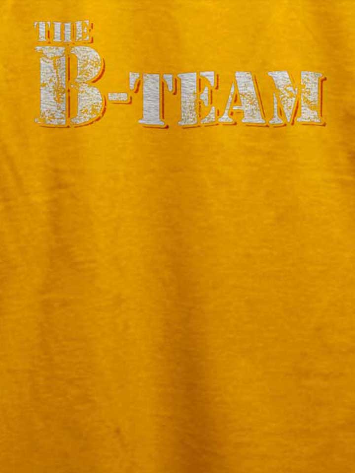 the-b-team-vintage-t-shirt gelb 4