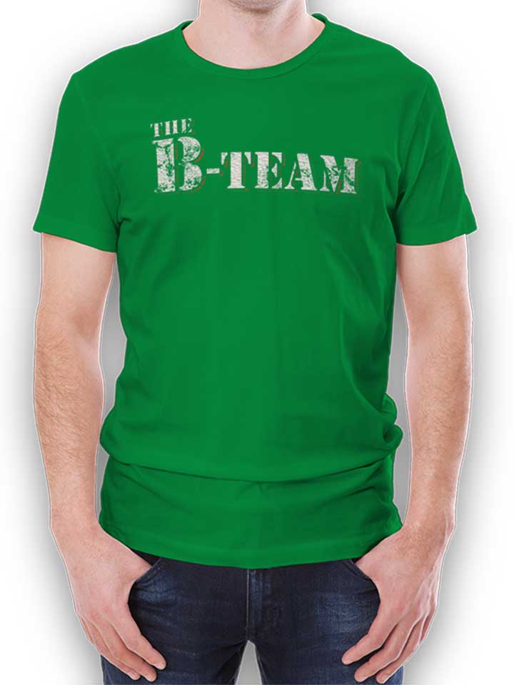 The B Team Vintage T-Shirt gruen L