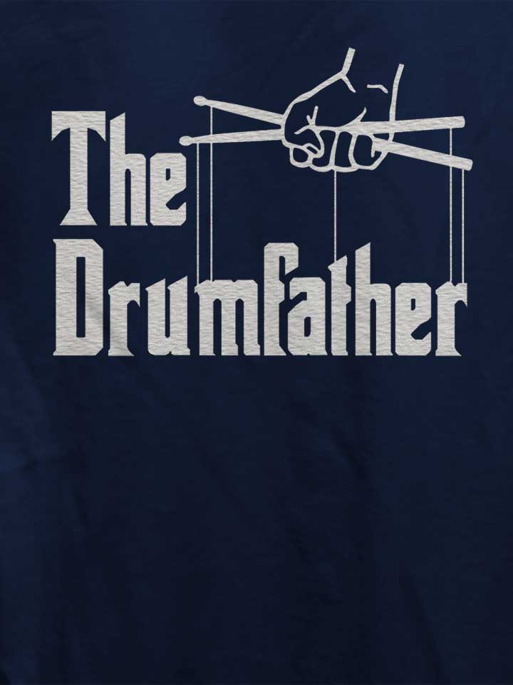 the-drumfather-damen-t-shirt dunkelblau 4