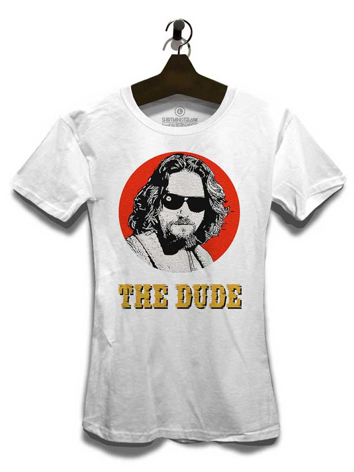 the-dude-damen-t-shirt weiss 3
