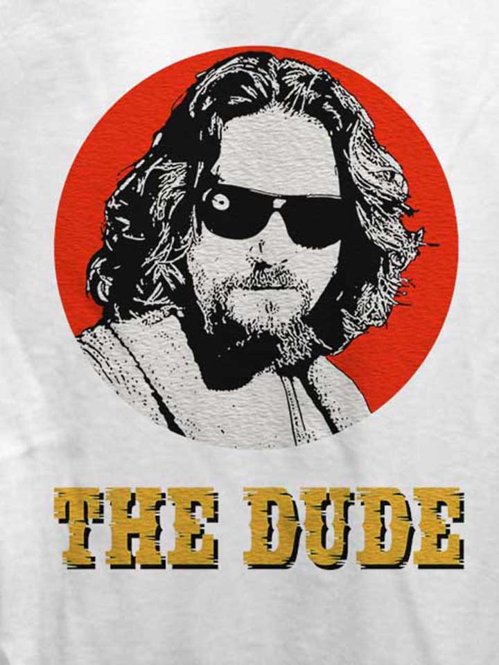 the-dude-damen-t-shirt weiss 4