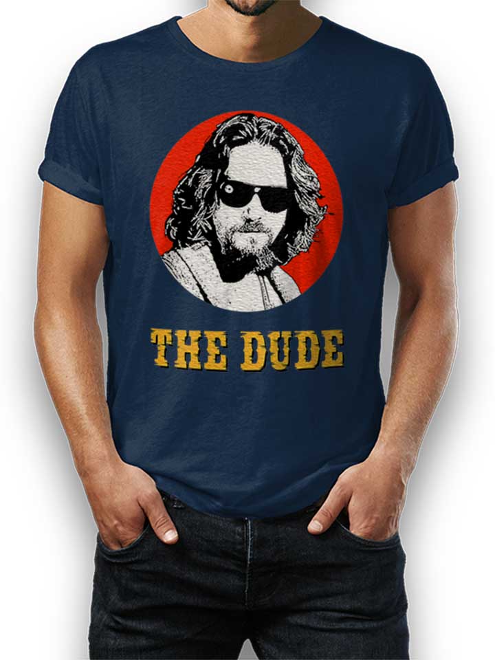 The Dude T-Shirt dunkelblau L