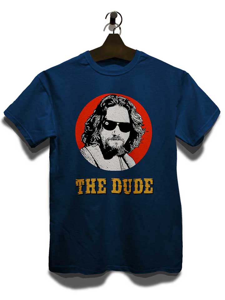the-dude-t-shirt dunkelblau 3