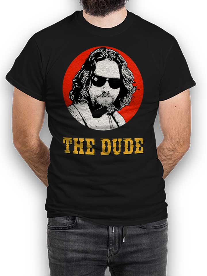 The Dude T-Shirt schwarz L