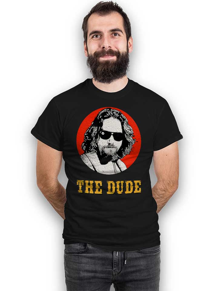 the-dude-t-shirt schwarz 2