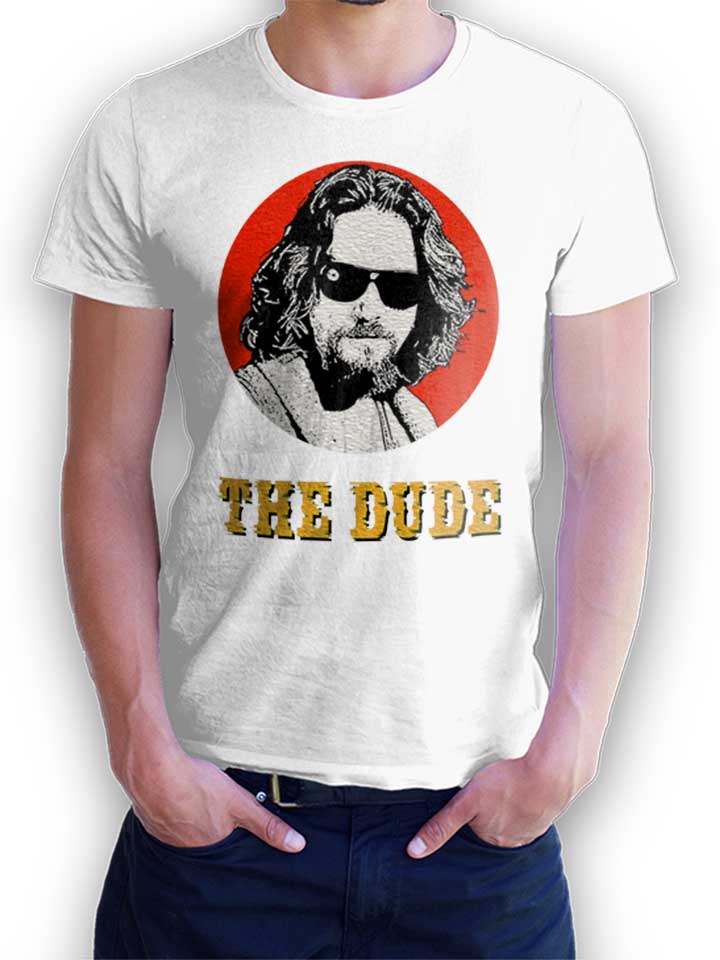 The Dude Camiseta blanco L