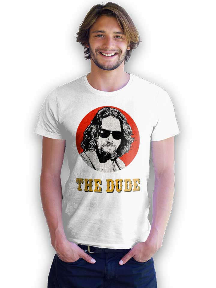 the-dude-t-shirt weiss 2