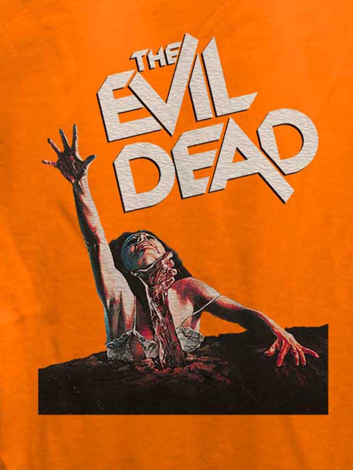 the-evil-dead-damen-t-shirt orange 4