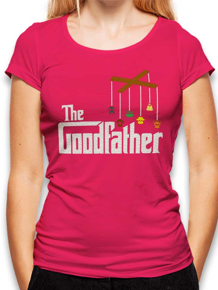The Goodfather Damen T-Shirt fuchsia L