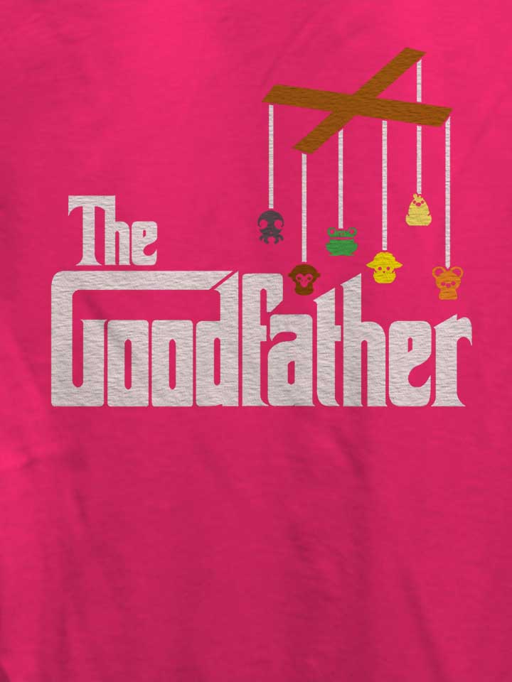 the-goodfather-damen-t-shirt fuchsia 4