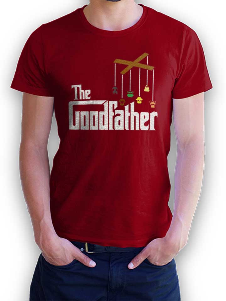 The Goodfather T-Shirt bordeaux L