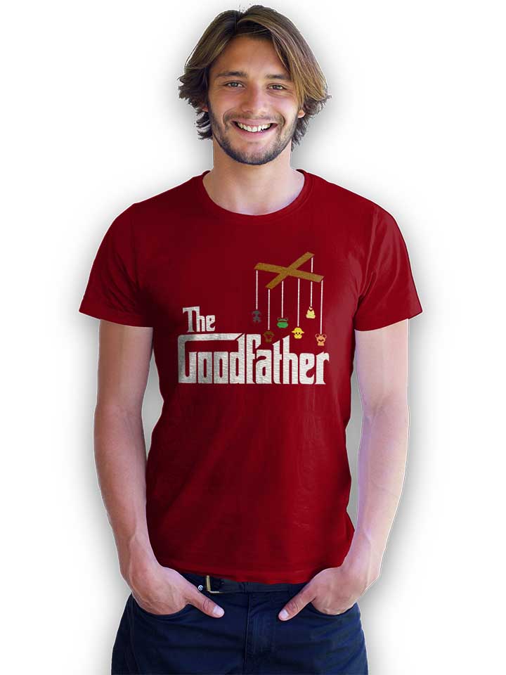the-goodfather-t-shirt bordeaux 2