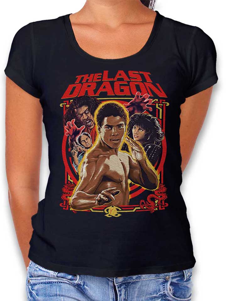 the-last-dragon-damen-t-shirt schwarz 1