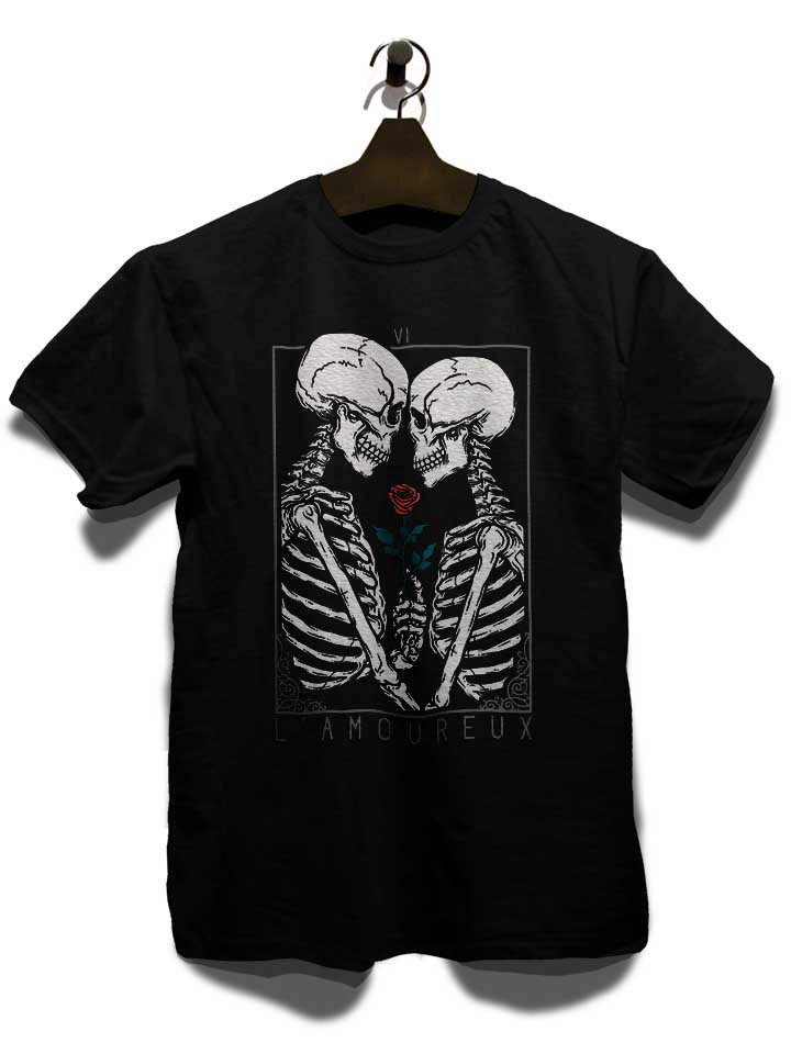 the-lovers-skeleton-t-shirt schwarz 3