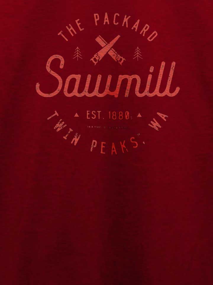 the-packard-sawmill-twin-peaks-t-shirt bordeaux 4