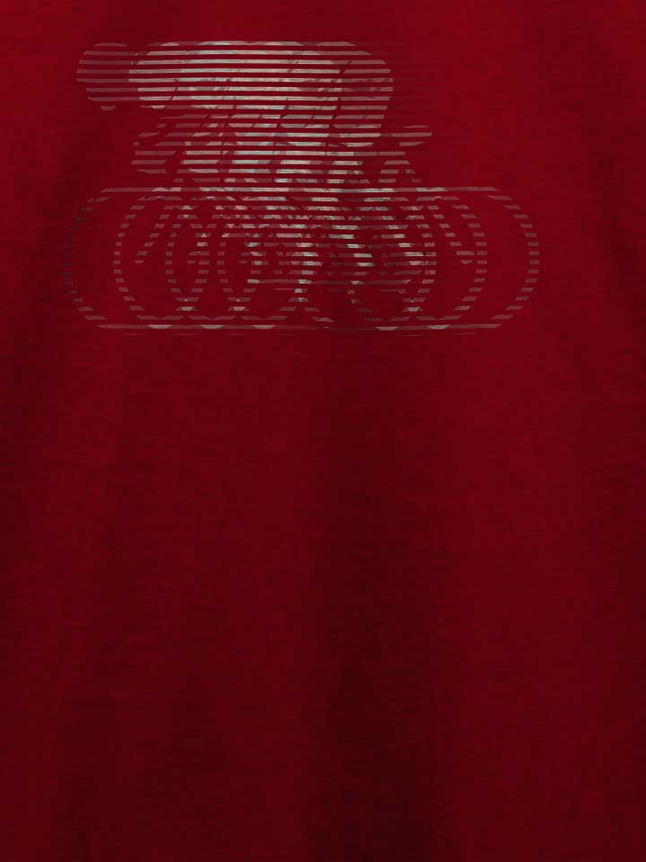 the-race-bike-t-shirt bordeaux 4