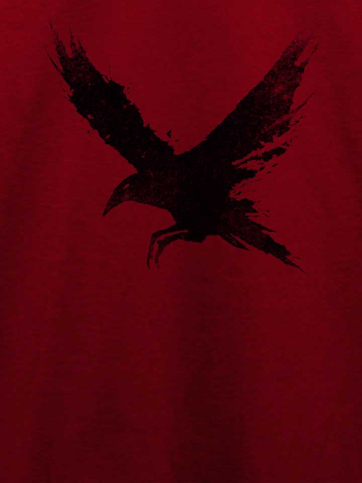 the-raven-02-t-shirt bordeaux 4