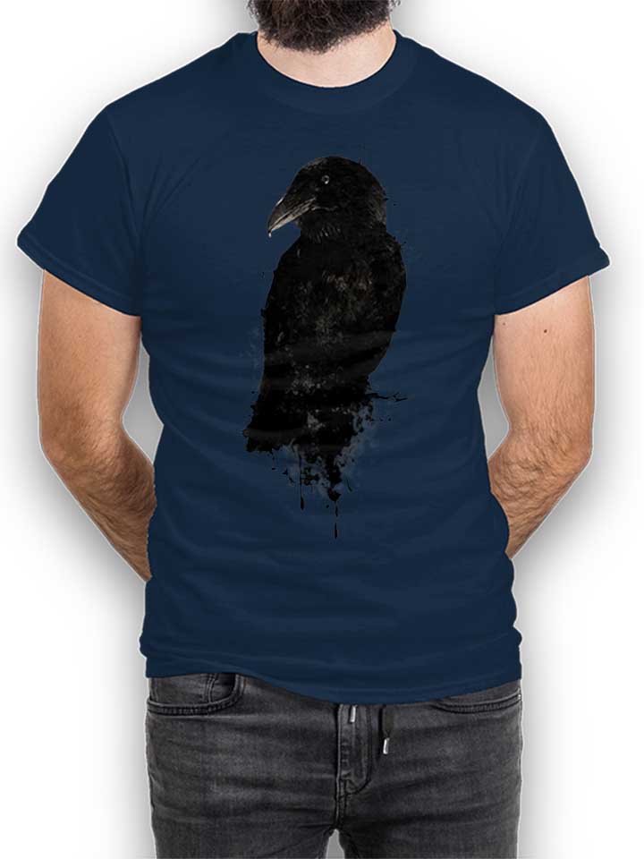 The Raven T-Shirt bleu-marine L