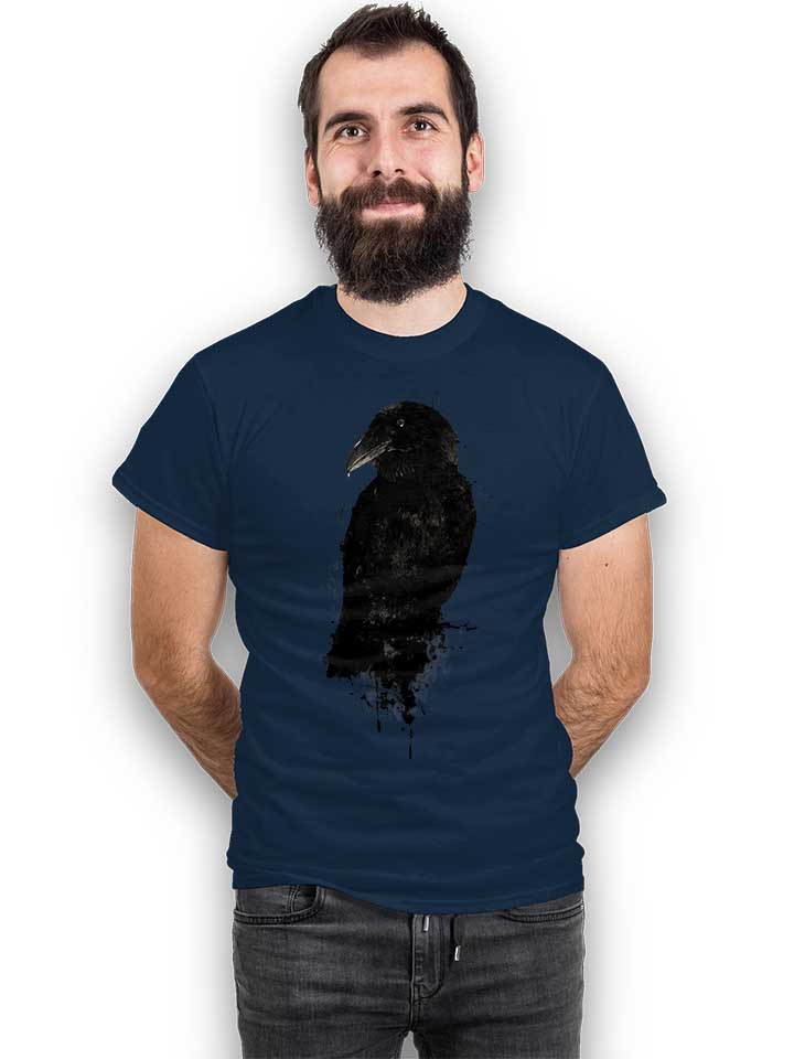the-raven-t-shirt dunkelblau 2