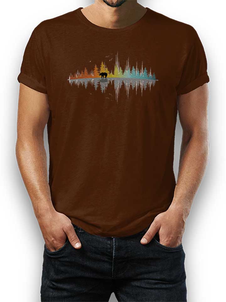 The Sounds Of Nature T-Shirt marron L