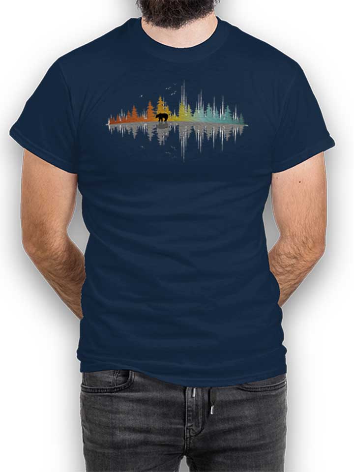The Sounds Of Nature T-Shirt dunkelblau L