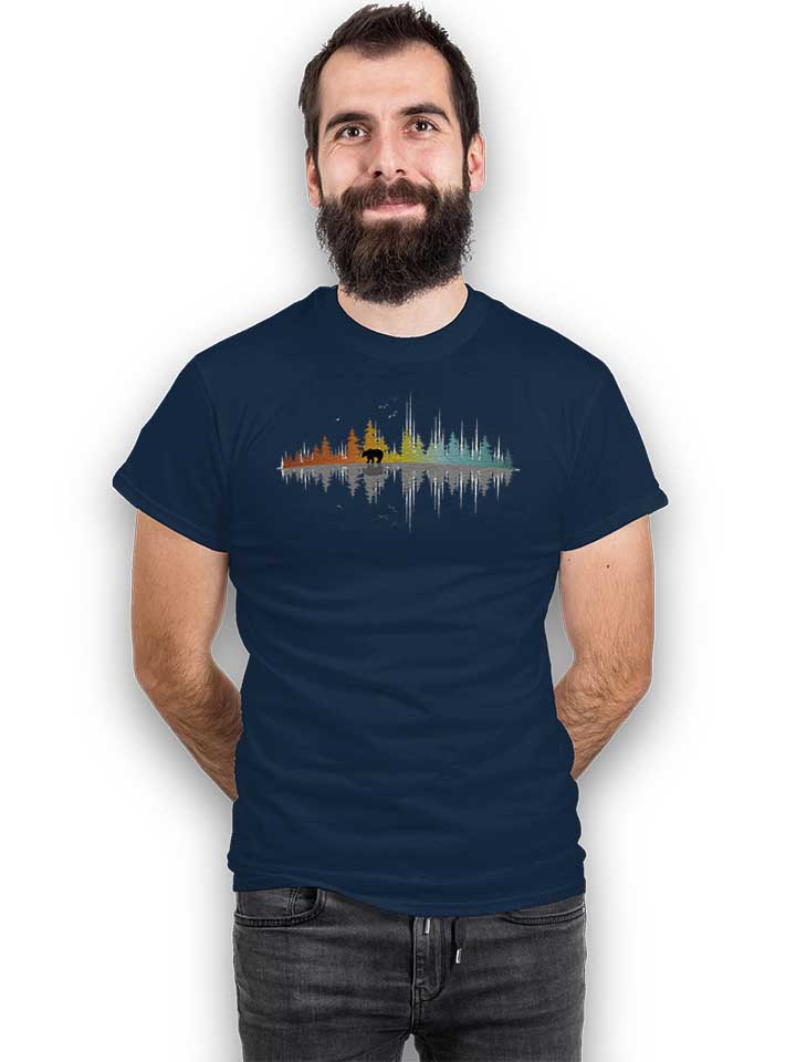 the-sounds-of-nature-t-shirt dunkelblau 2