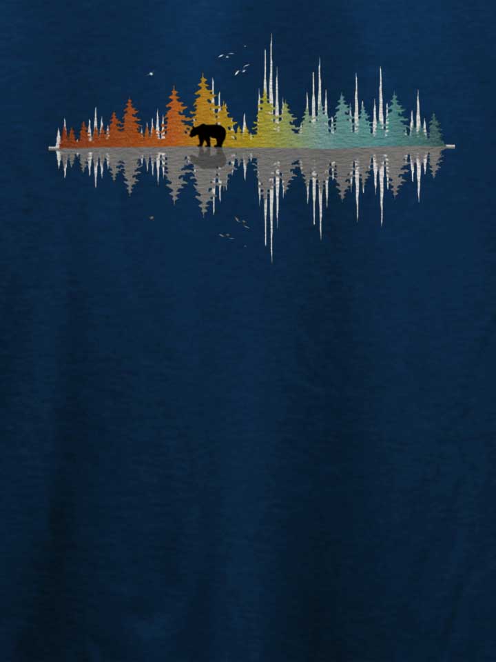 the-sounds-of-nature-t-shirt dunkelblau 4