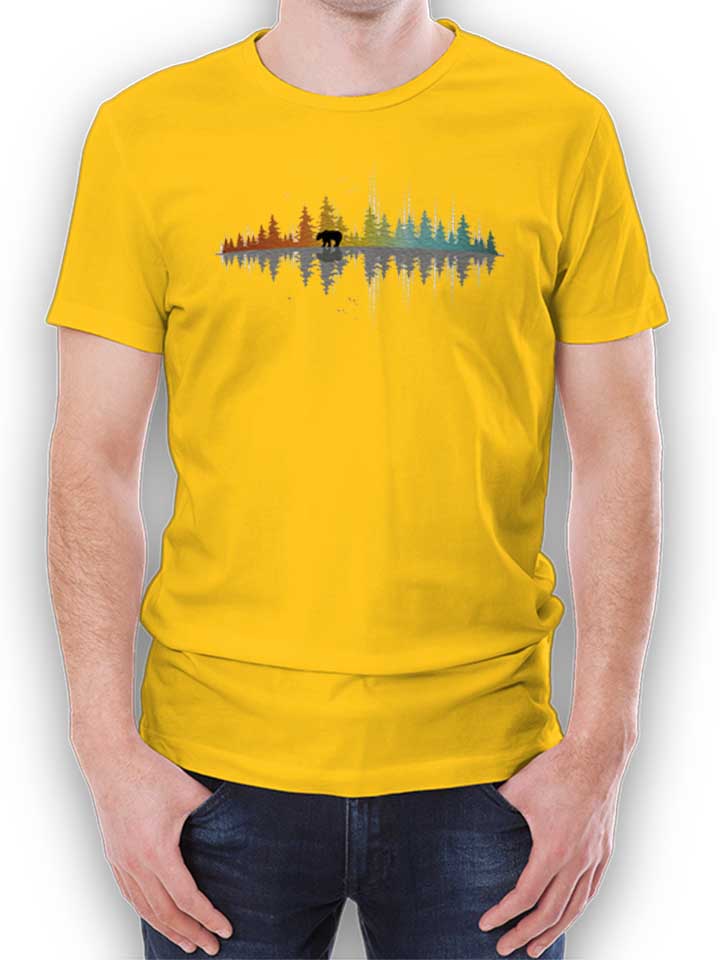 The Sounds Of Nature T-Shirt jaune L