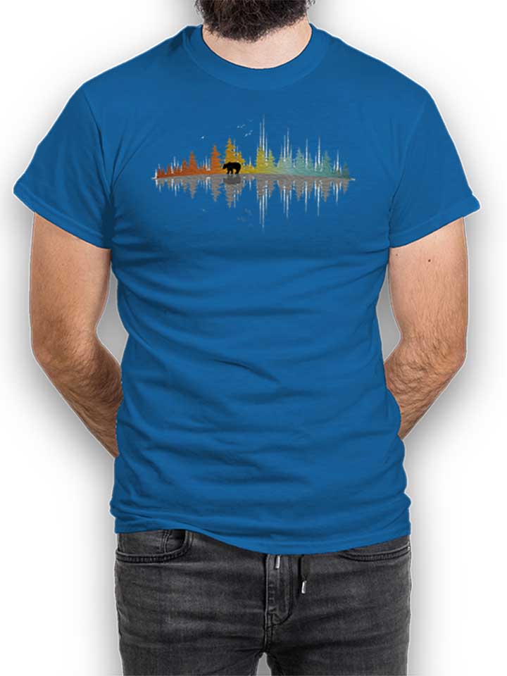 The Sounds Of Nature T-Shirt blu-royal L