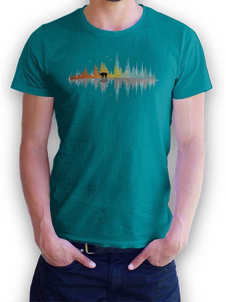 the-sounds-of-nature-t-shirt tuerkis 1