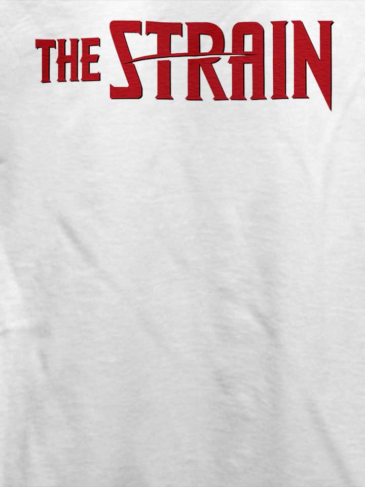 the-strain-logo-t-shirt weiss 4