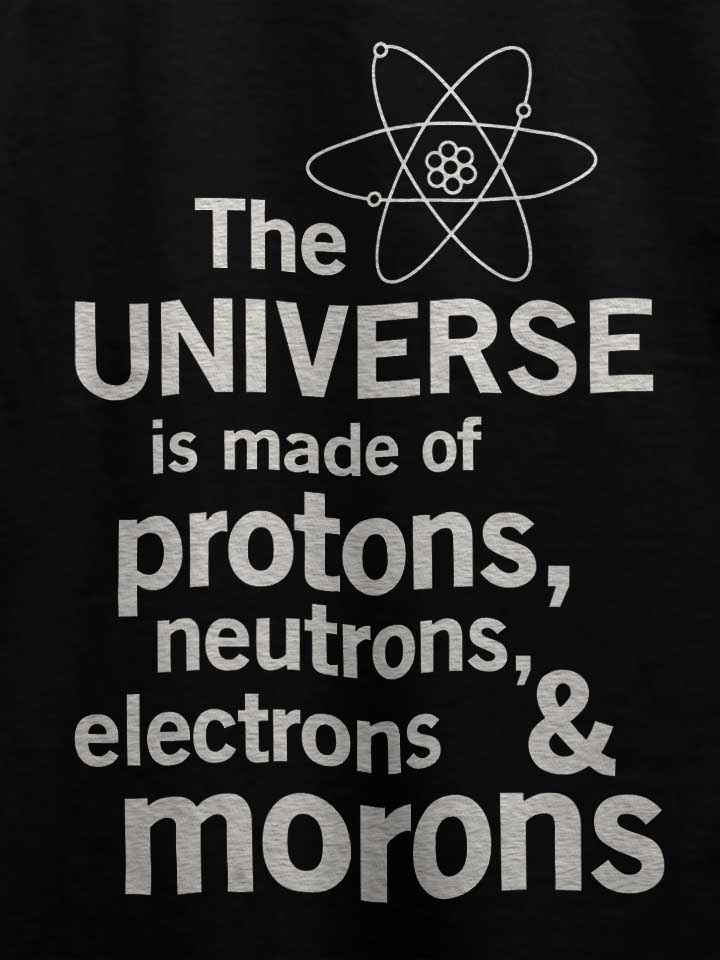the-universe-is-made-of-morons-02-t-shirt schwarz 4