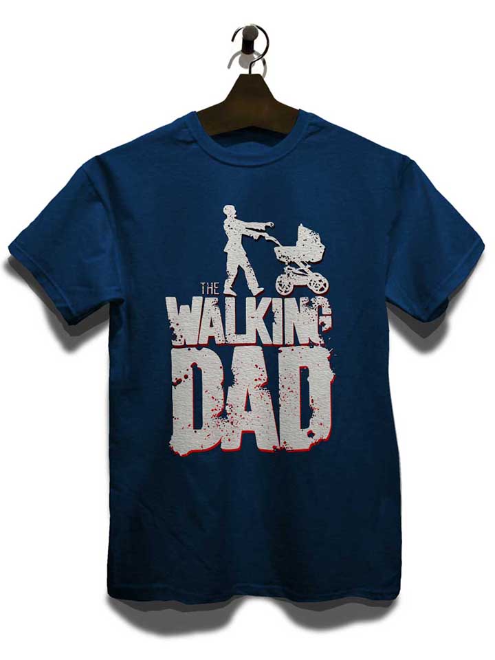 the-walking-dad-vintage-t-shirt dunkelblau 3