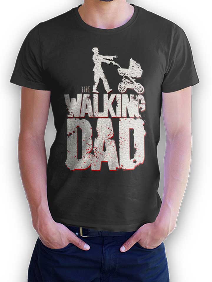 The Walking Dad Vintage T-Shirt dunkelgrau L