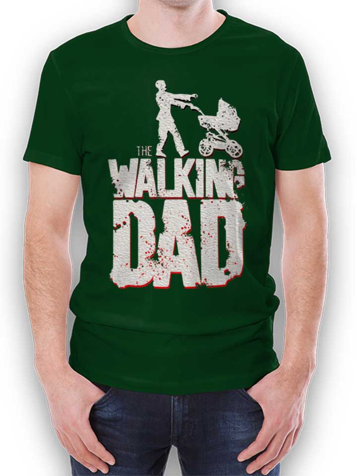 The Walking Dad Vintage T-Shirt dark-green L