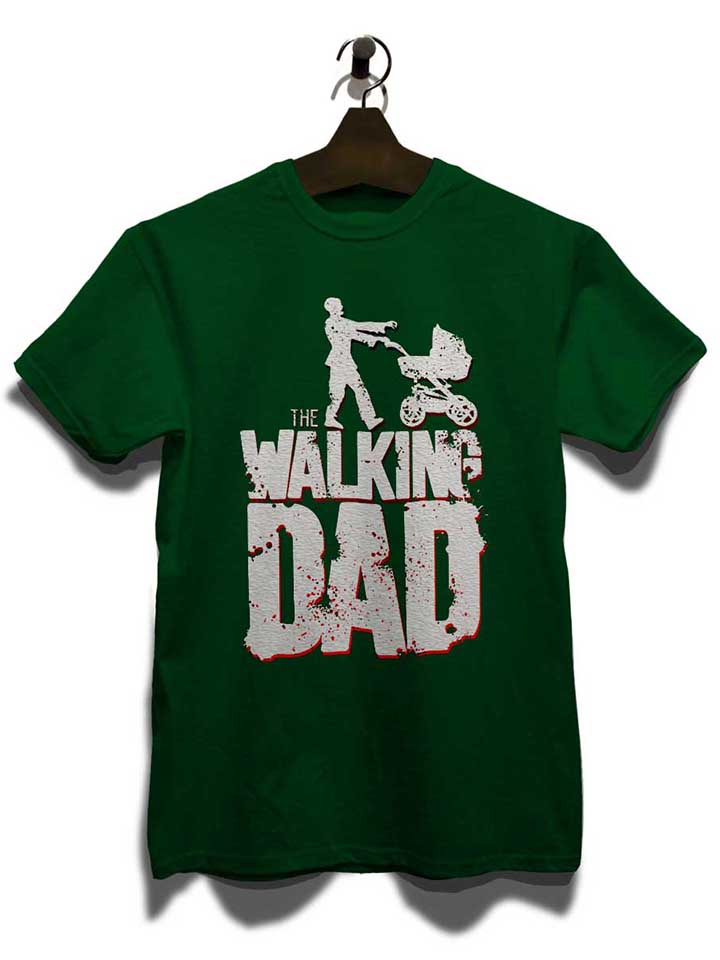 the-walking-dad-vintage-t-shirt dunkelgruen 3