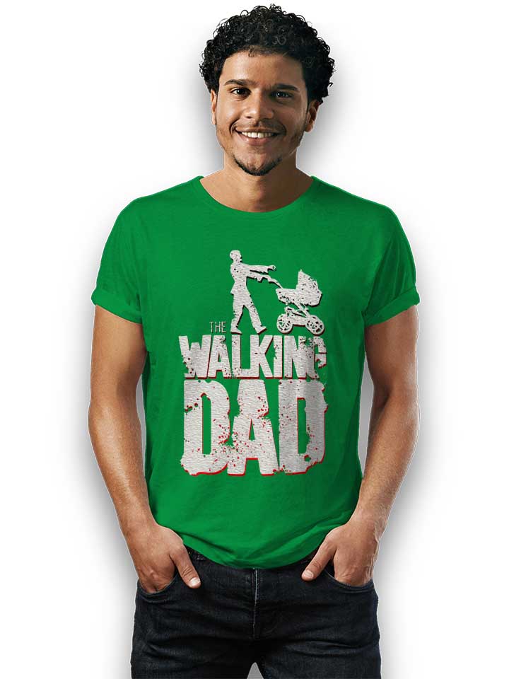 the-walking-dad-vintage-t-shirt gruen 2