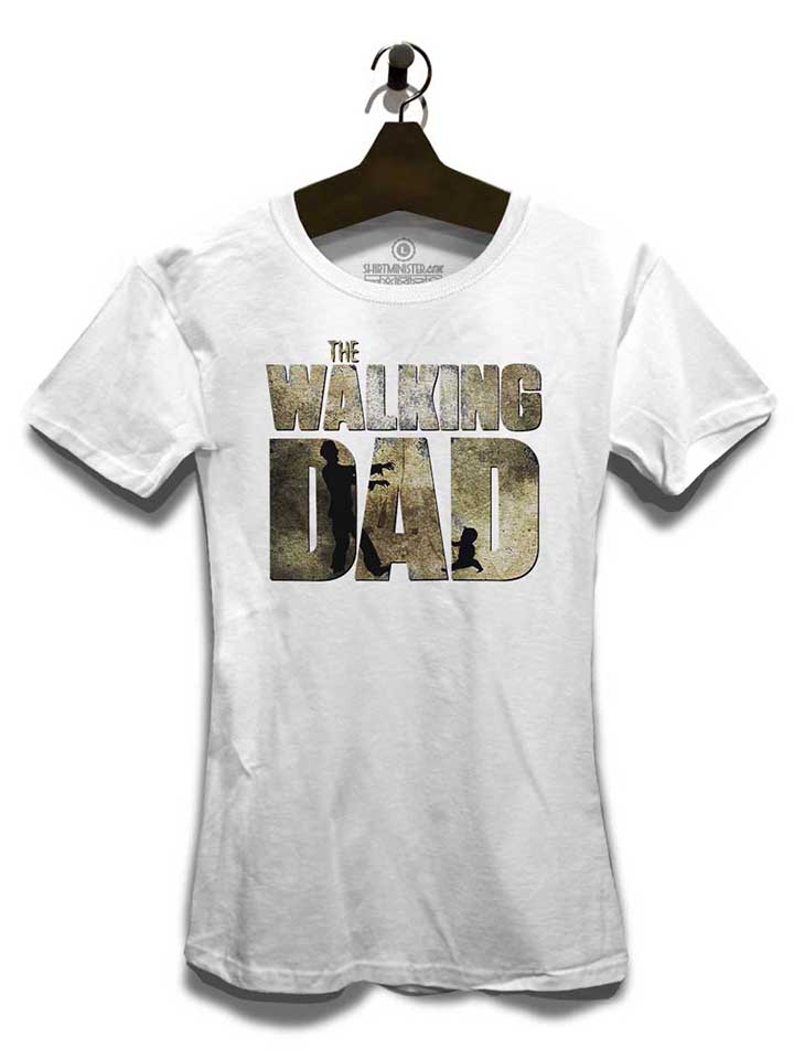 the-walking-dad-damen-t-shirt weiss 3