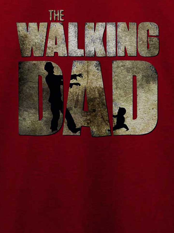the-walking-dad-t-shirt bordeaux 4