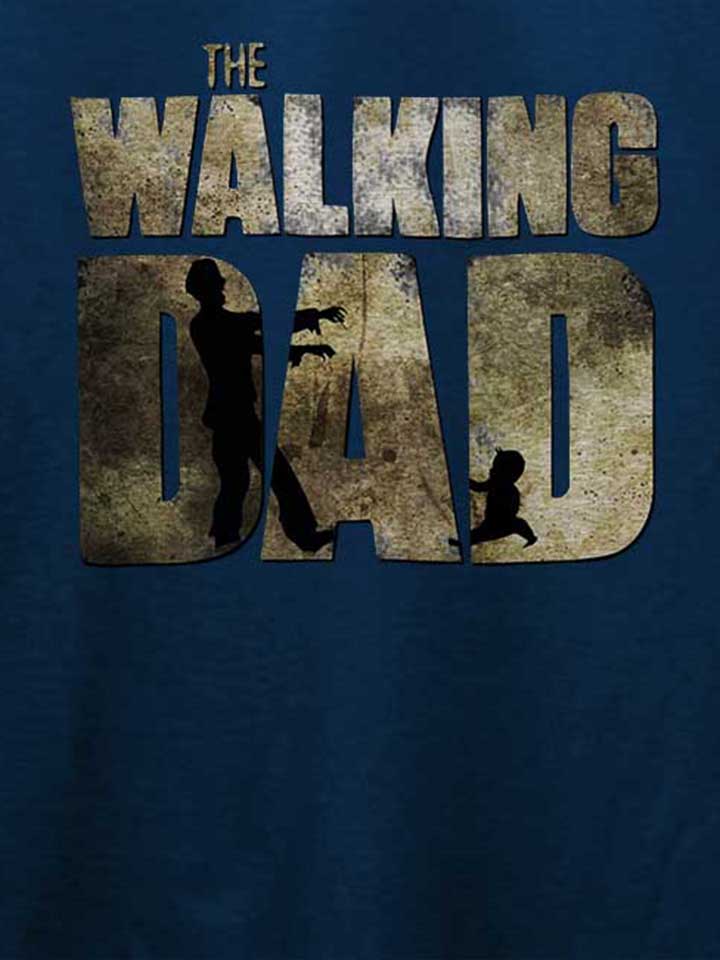 the-walking-dad-t-shirt dunkelblau 4