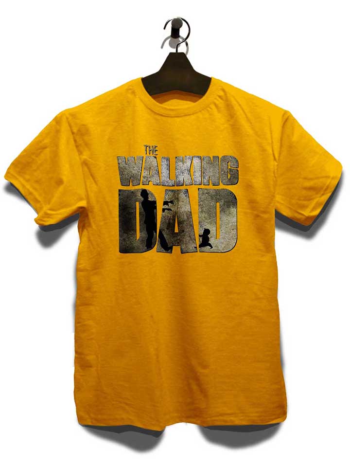 the-walking-dad-t-shirt gelb 3