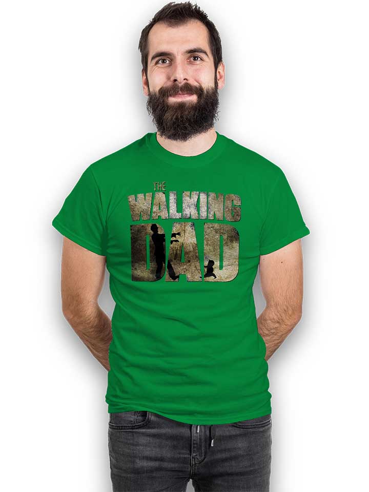 the-walking-dad-t-shirt gruen 2