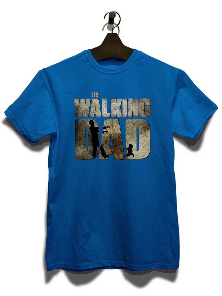 the-walking-dad-t-shirt royal 3