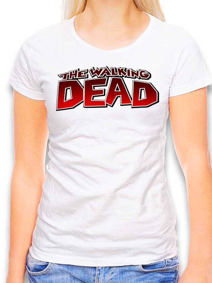 The Walking Dead Womens T-Shirt white L