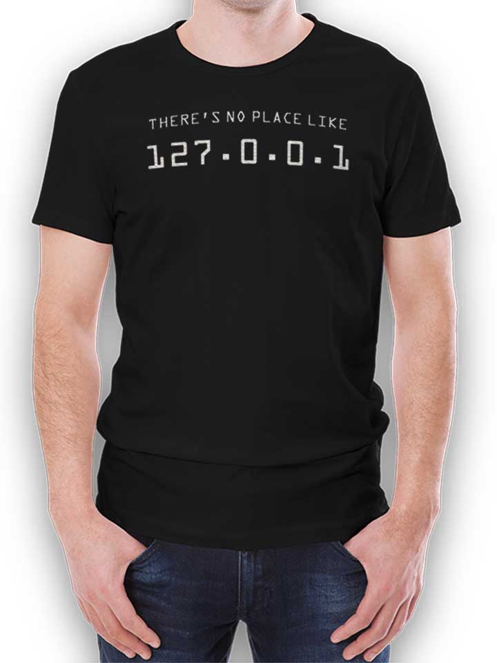There Is No Place Like 127001 Camiseta negro L